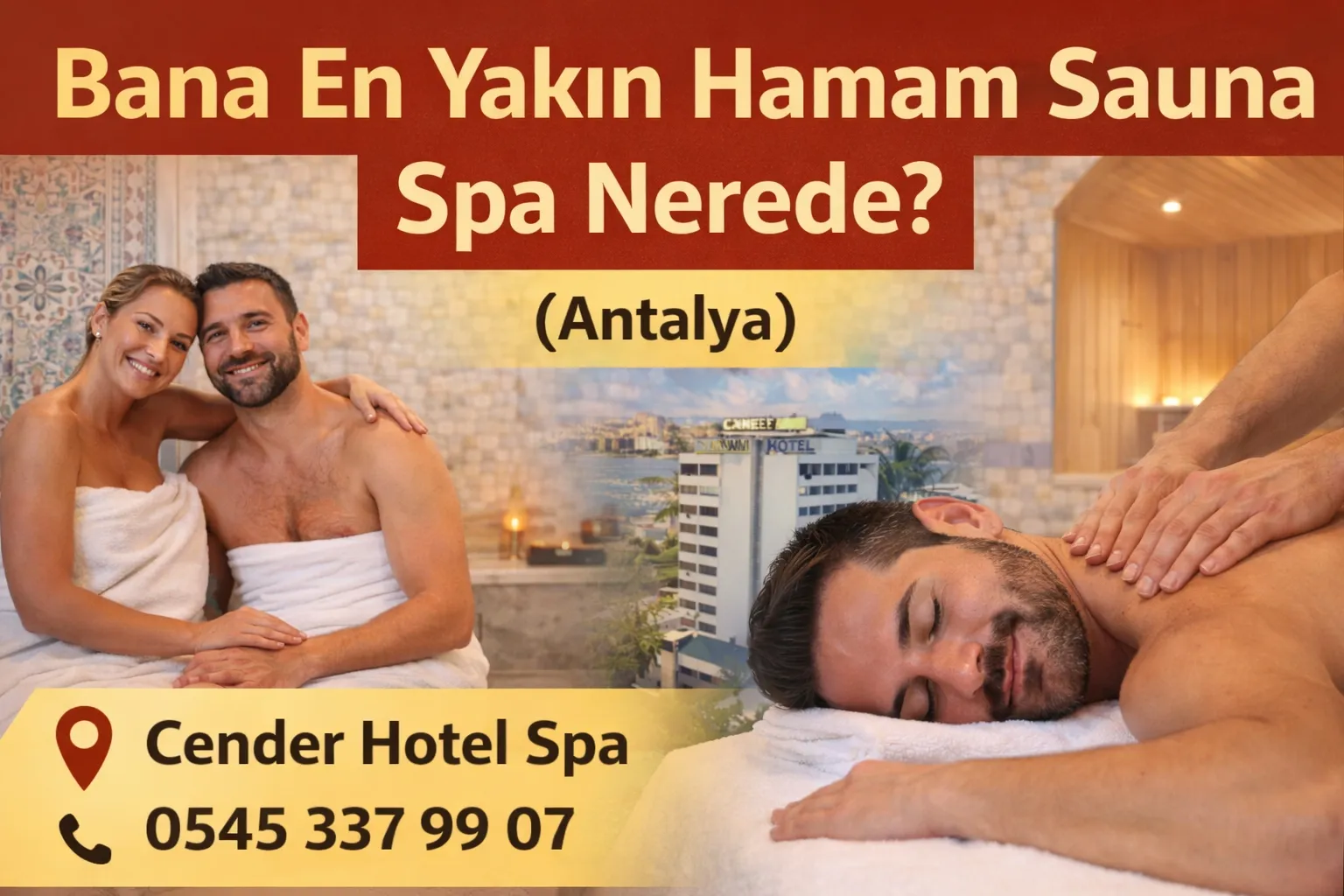 Bana En Yakın Hamam Sauna Spa Nerede? (Antalya)